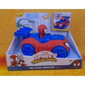 Disney Jr. Marvel Spidey And His Amazing Friends- Web Action Speedsters Spidey